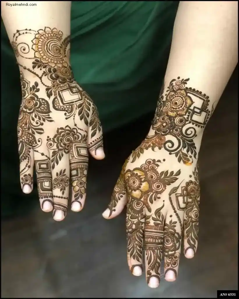 Modern Mehndi Design
