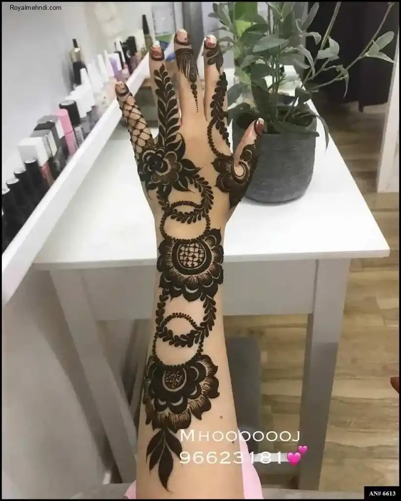Modern Mehndi Design