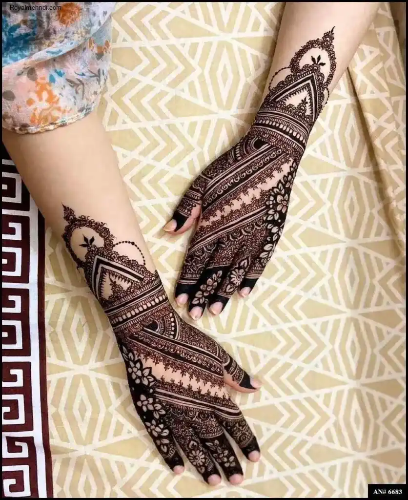 Modern Mehndi Design