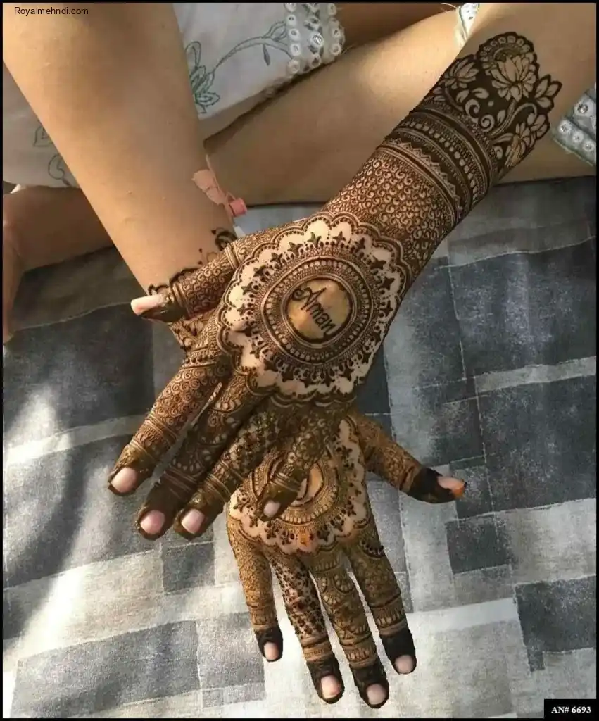 Modern Mehndi Design