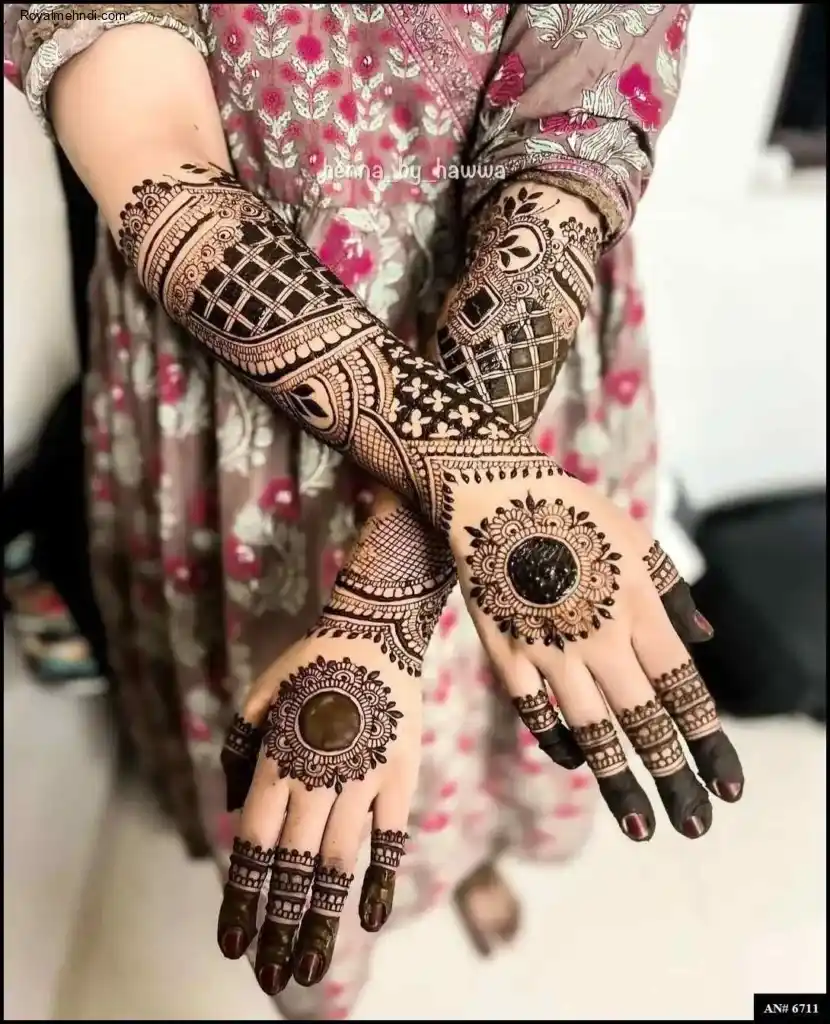 Modern Mehndi Design