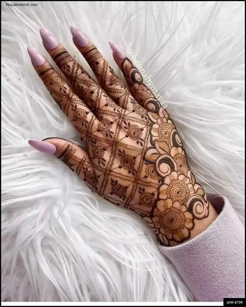 Modern Mehndi Design
