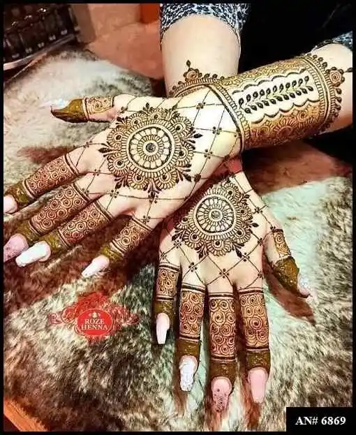 Modern Mehndi Design