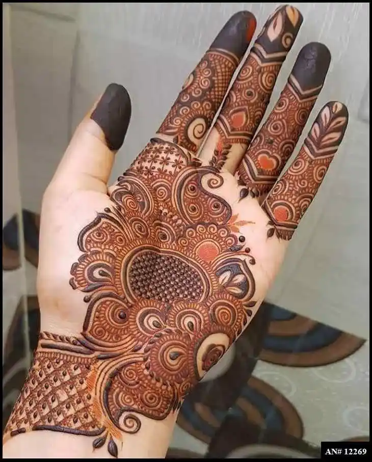 Modern Mehndi Design