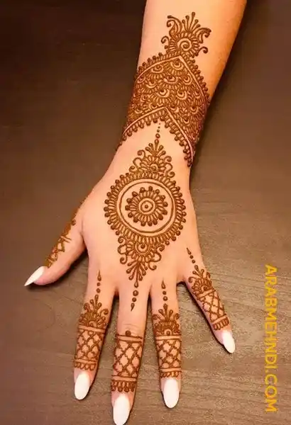 Modern Mehndi Design