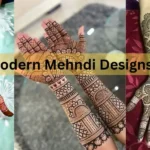 Modern Mehndi Designs