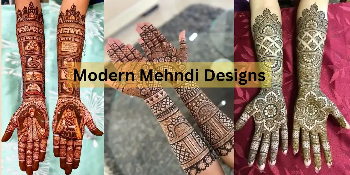 Modern Mehndi Designs